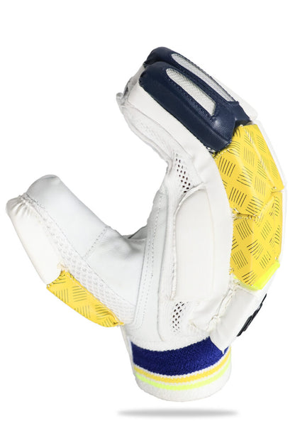 Cric Studio Canada SS B/GLOVES TON ULTRA LITE batting gloves with lightweight design and padded palms for cricket batting.