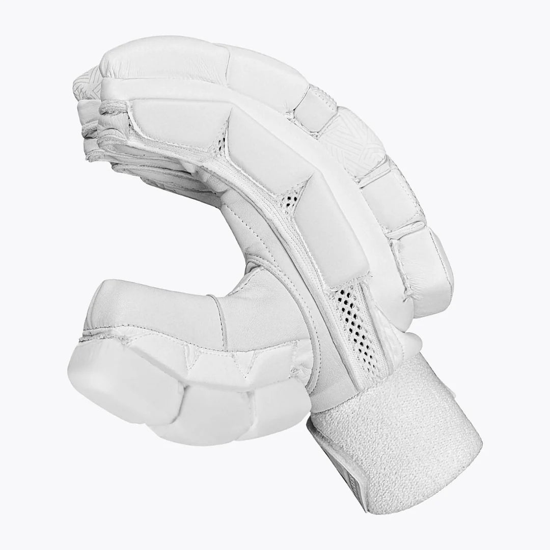 Adult right-handed Cric Studio Canada cricket batting gloves for men, showing padded palms and finger protection.