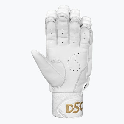 Cric Studio Canada adult right-handed cricket batting gloves with padded palms and adjustable wrist straps.