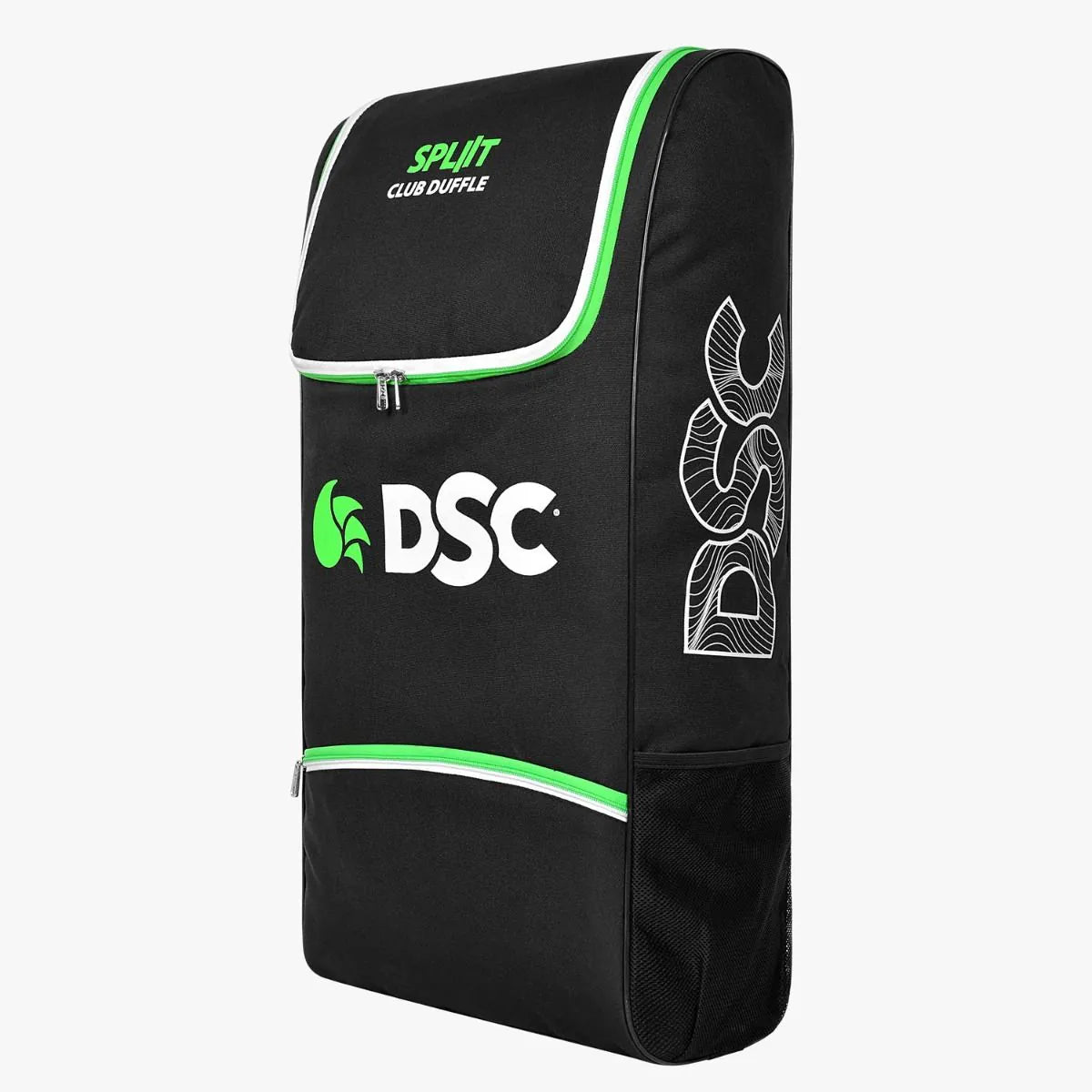 Cric Studio Canada DSC Split Club Duffle Kitbag featuring multiple compartments and sturdy handles for sports gear storage.