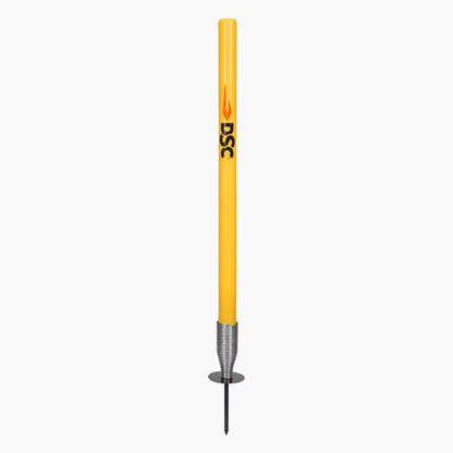 Plastic cricket stumps with metal spring from Cric Studio Canada, designed as a target accessory for cricket practice.