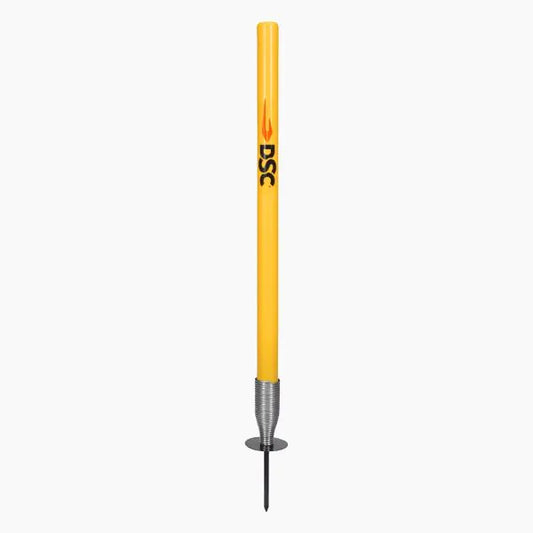 Plastic cricket stumps with metal spring from Cric Studio Canada, designed as a target accessory for cricket practice.