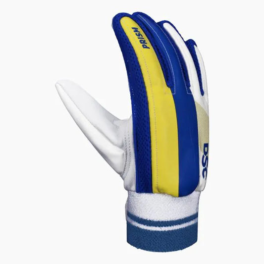 Cric Studio Canada DSC Prism Inner Indoor Batting Gloves showing padded palm and breathable fabric for cricket batting protection.