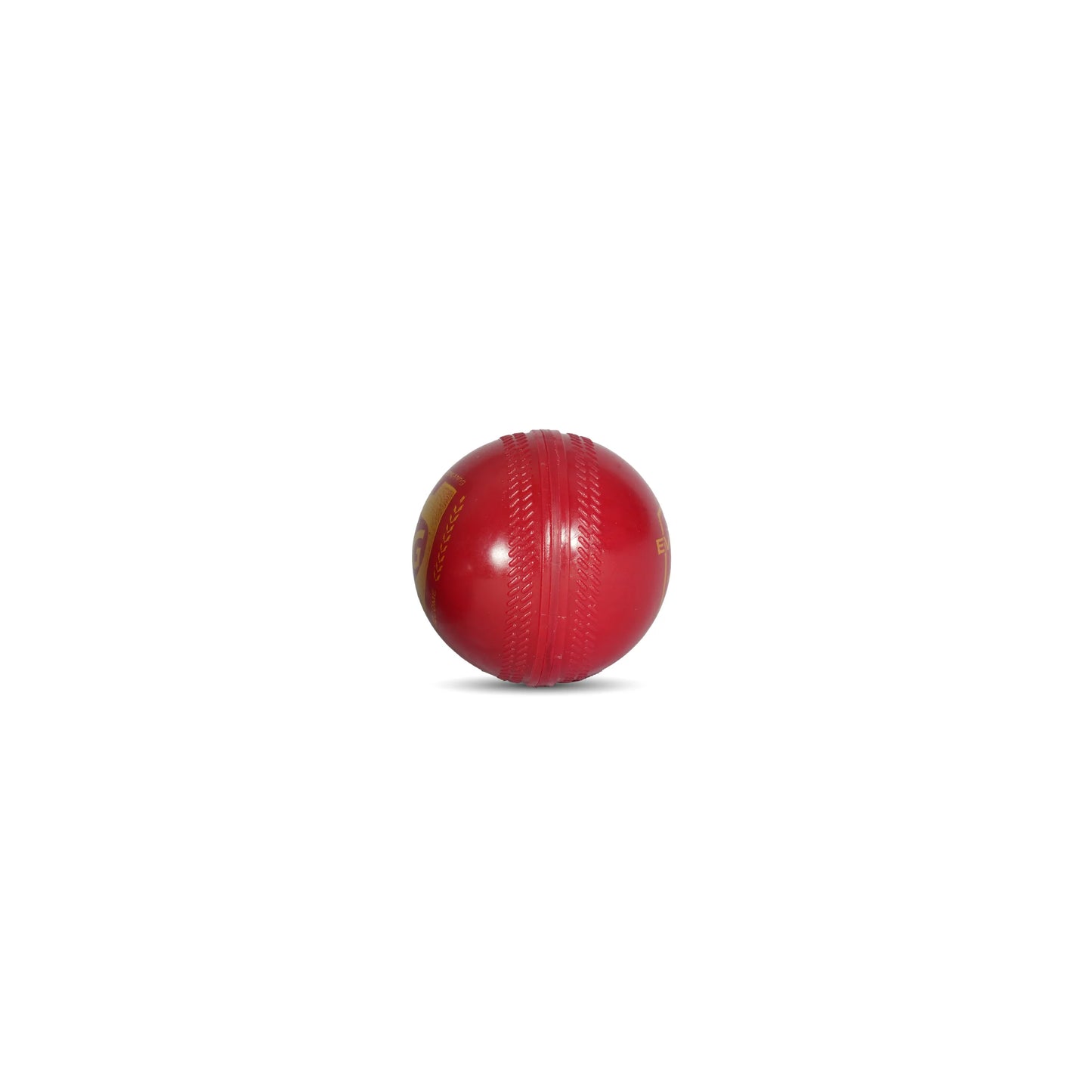 Cric Studio Canada SG Everlast Tec synthetic cricket ball, tennis ball style, with blue and white design, on a plain background.
