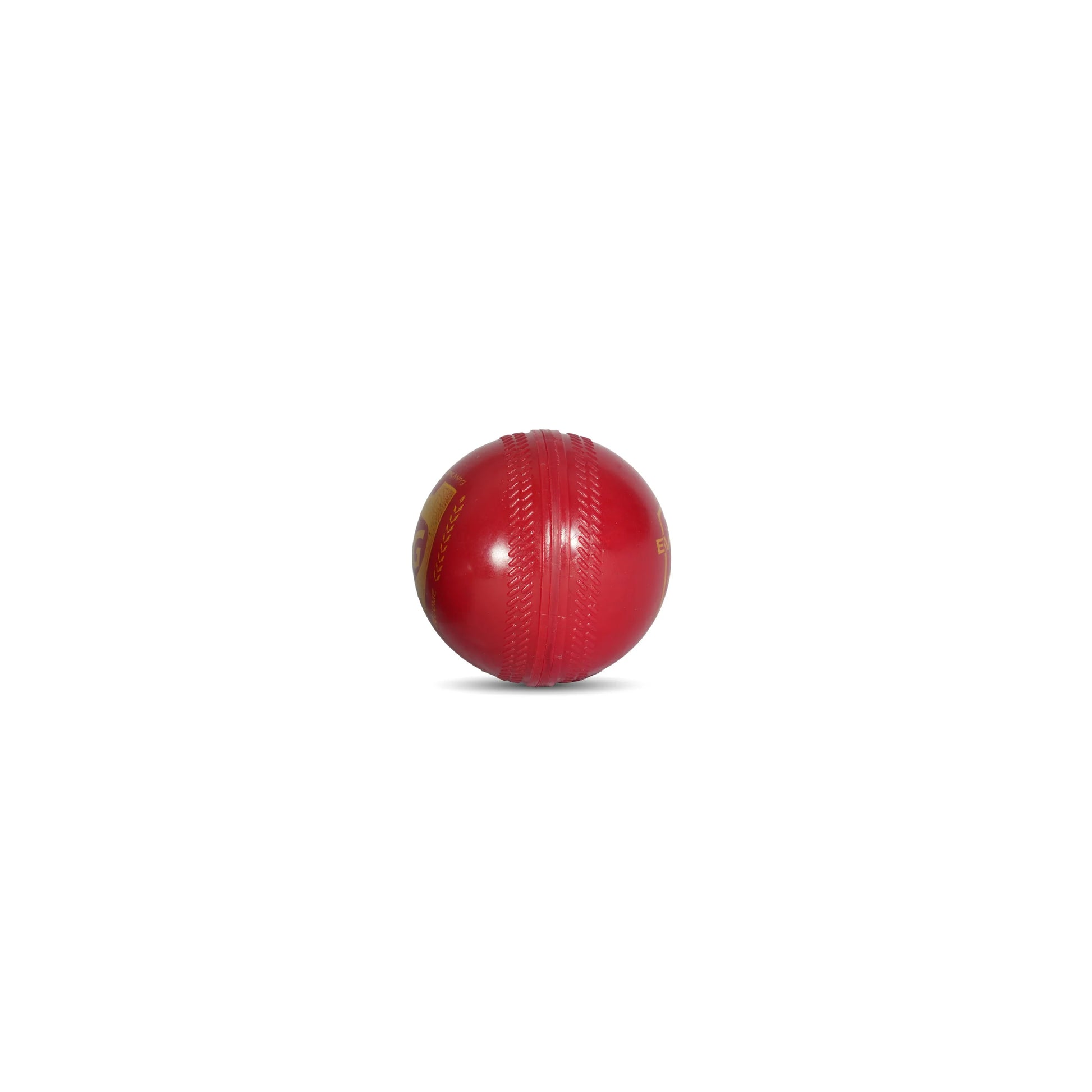 Cric Studio Canada SG Everlast Tec synthetic cricket ball, tennis ball style, with blue and white design, on a plain background.
