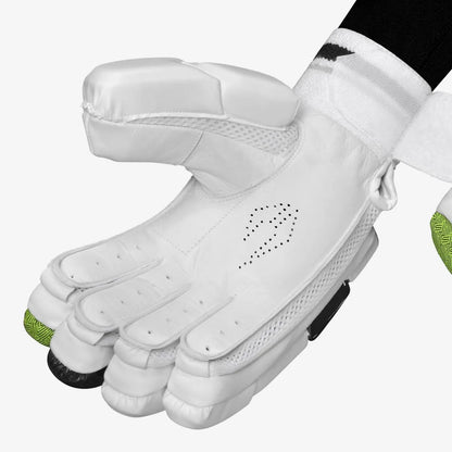 Cricket batting gloves from Cric Studio Canada, designed for protection and comfort, featuring the DSC Krunch Bull 31 RH model.