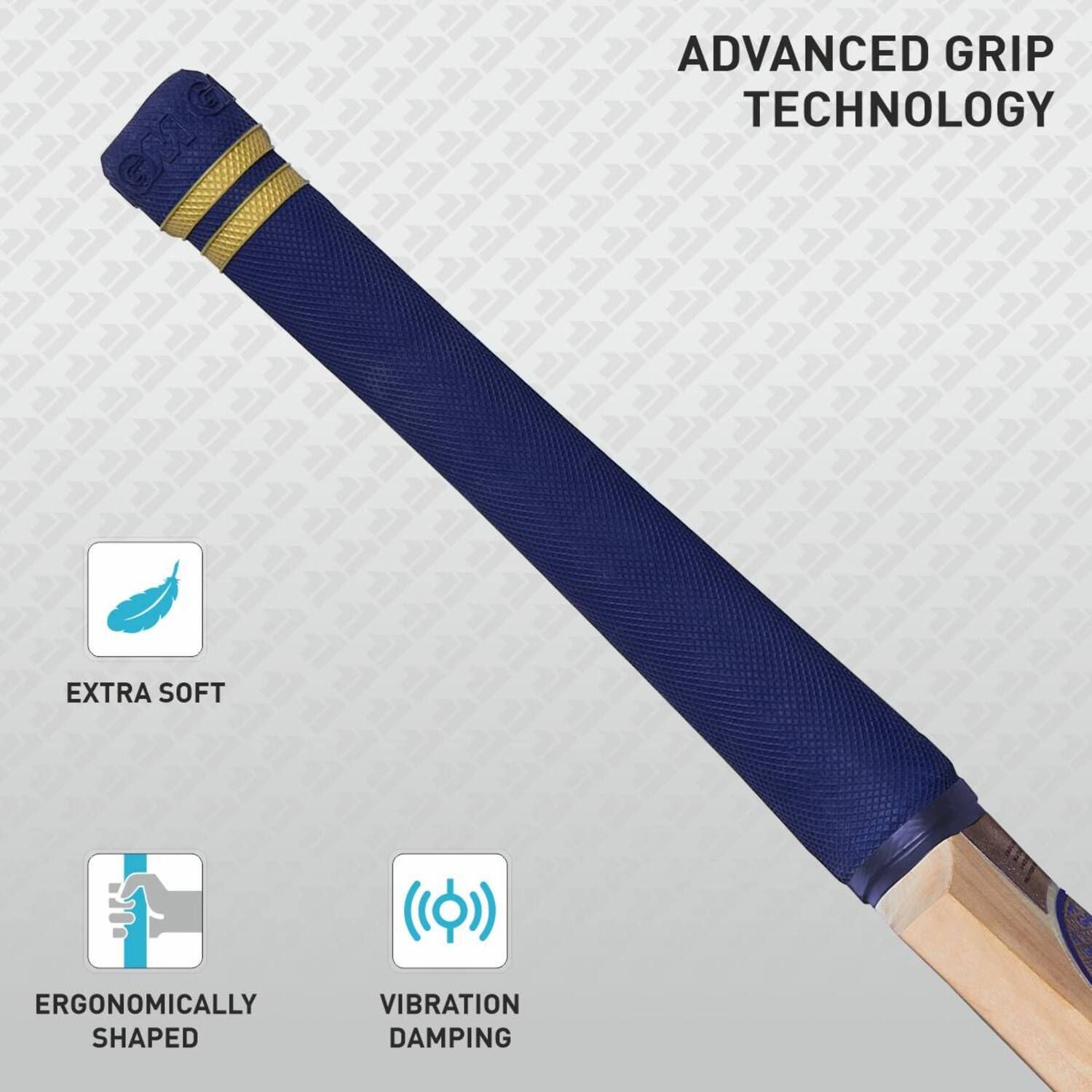 Cric Studio Canada GM 707 Brava English Willow Cricket Bat with a wooden handle and classic design for cricket players