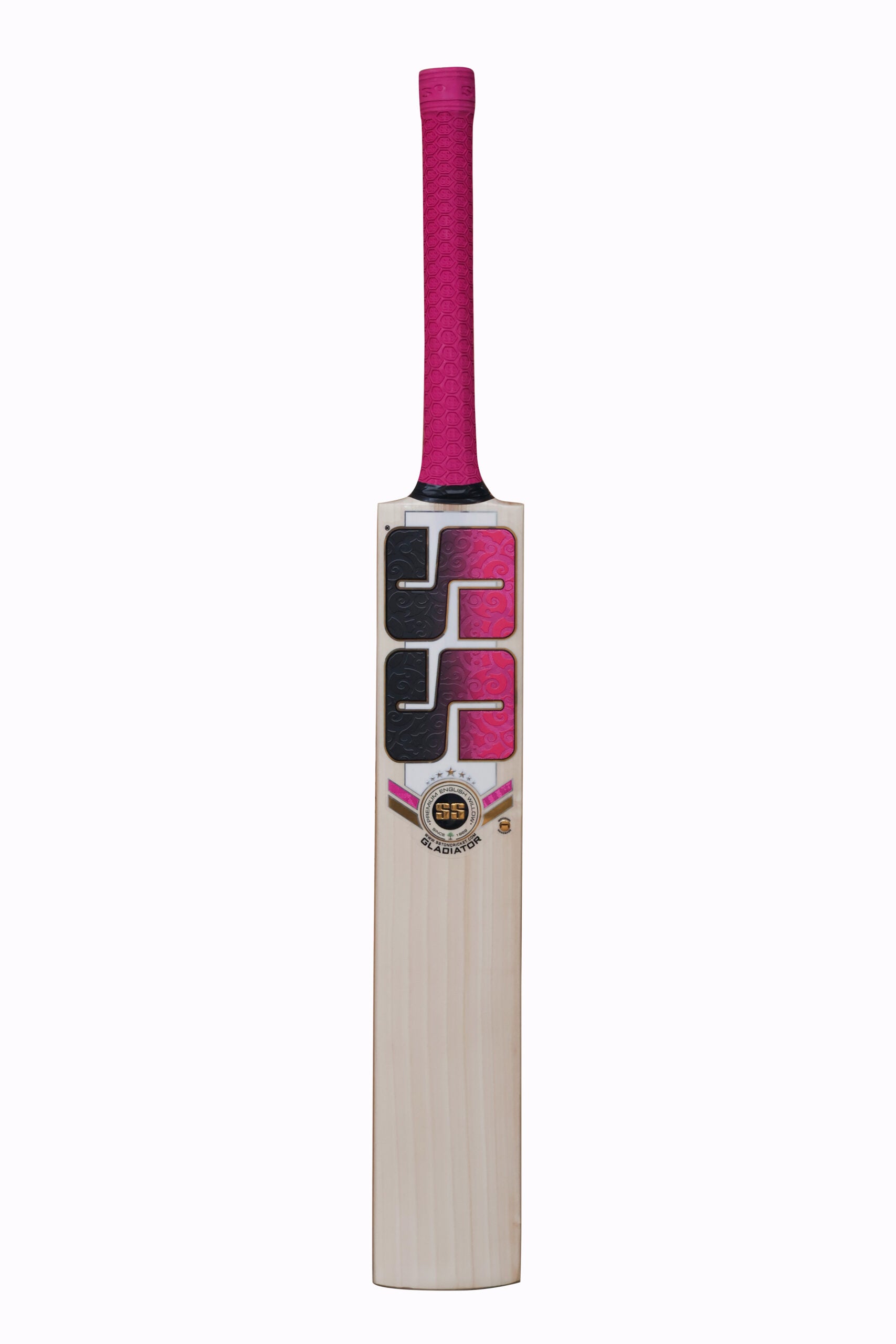 Cric Studio Canada SS Gladiator English Willow Cricket Bat with a sturdy wooden blade and grip, ready for cricket matches