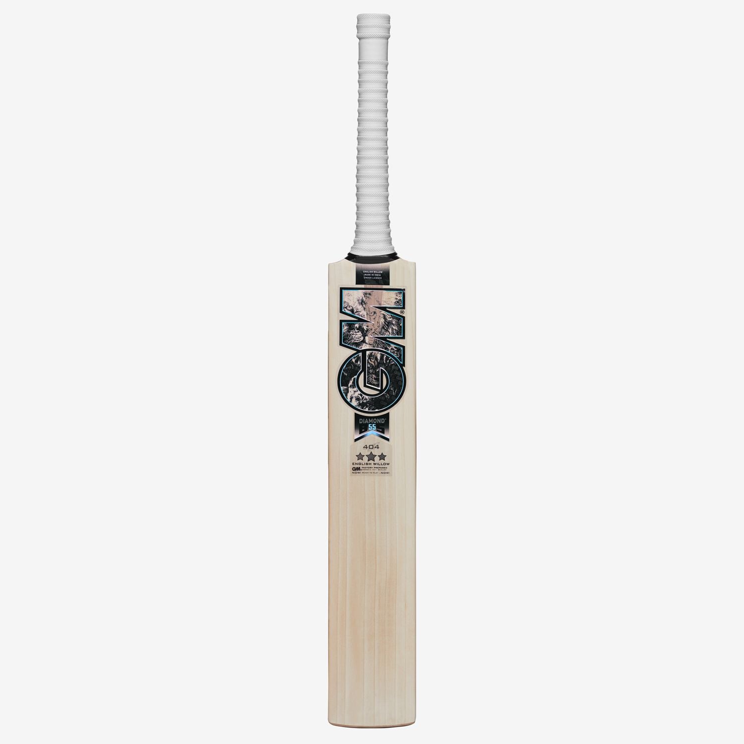 Cric Studio Canada GM 404 Diamond English Willow Cricket Bat with a sturdy handle and polished surface, ideal for cricket players