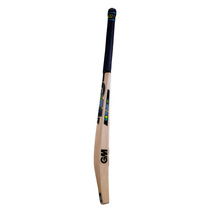 GM 404 Aion English Willow Cricket Bat by Cric Studio Canada, size 6, with a smooth wooden finish and traditional cricket bat shape.