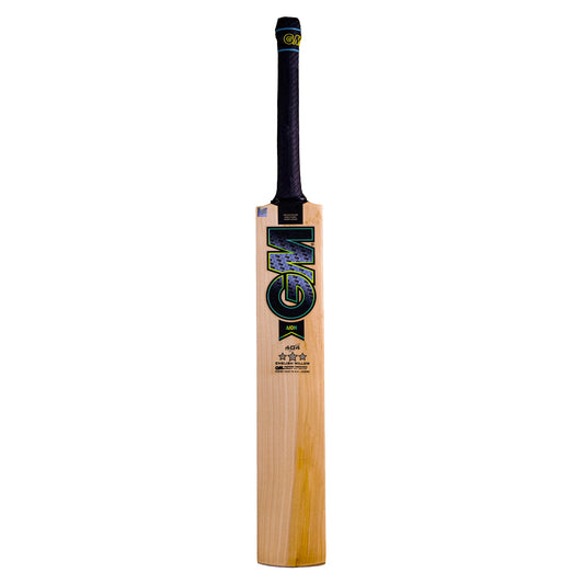 GM Aion English Willow Cricket Bat by Cric Studio Canada, size 6, showing the bat's blade and handle with detailed grain.