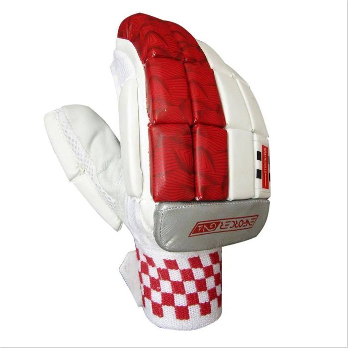 Cric Studio Canada GN Enforcer GN4 Batting Gloves with padded palms and adjustable wrist straps for cricket batting protection.