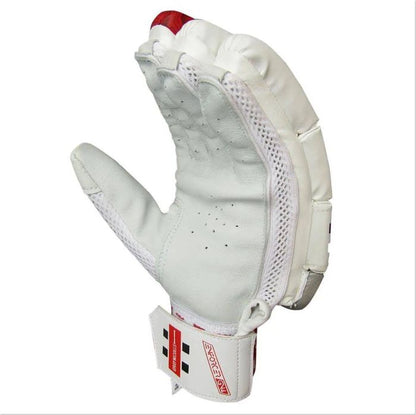 Cric Studio Canada GN Enforcer GN4 batting gloves with padded palms and adjustable wrist straps, designed for cricket players.