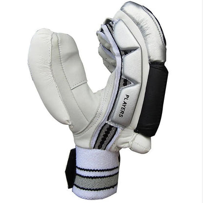 SS Player Edition batting gloves with padded palms and adjustable straps, designed for cricket players.