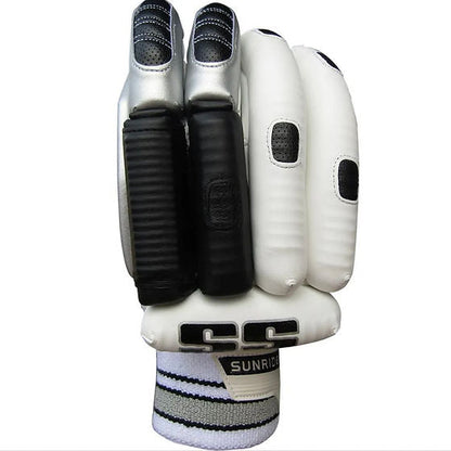 SS Player Edition batting gloves with padded palms and adjustable straps, designed for comfort and grip during cricket batting.
