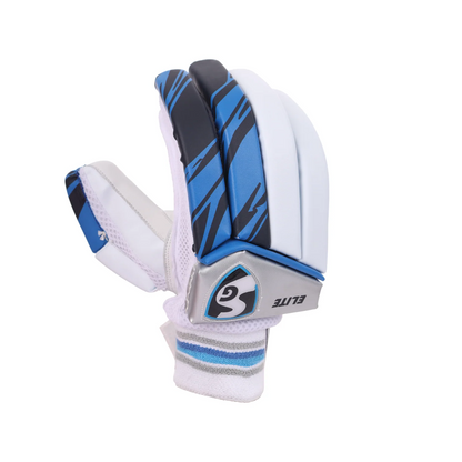 Cric Studio Canada SG Elite Batting Gloves with padded palms and adjustable wrist straps for protection and comfort during cricket.