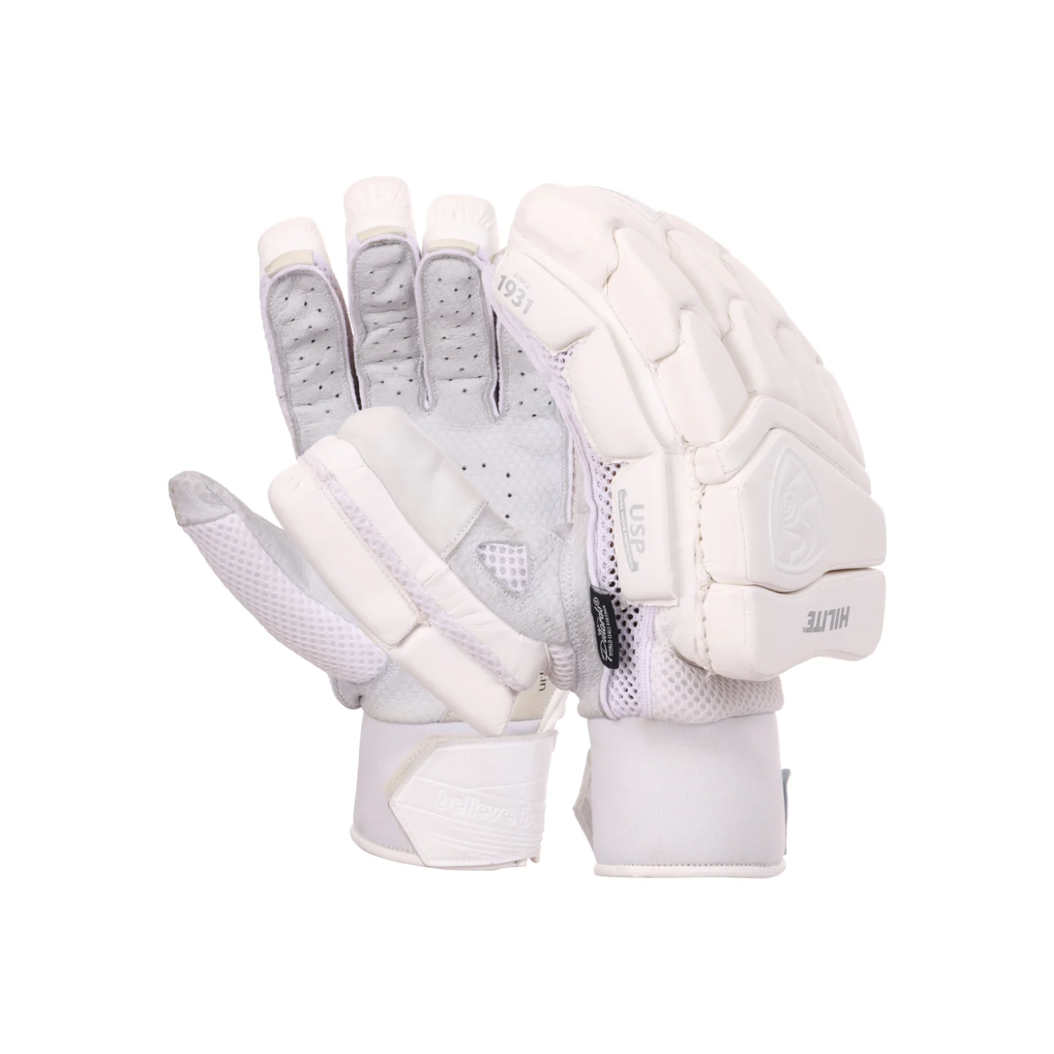 Cric Studio Canada SG Hilite Batting Gloves with padded palms and adjustable wrist straps for cricket batting protection