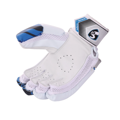 Cric Studio Canada SG Elite Batting Gloves with padded palms and adjustable straps, designed for cricket batting protection.