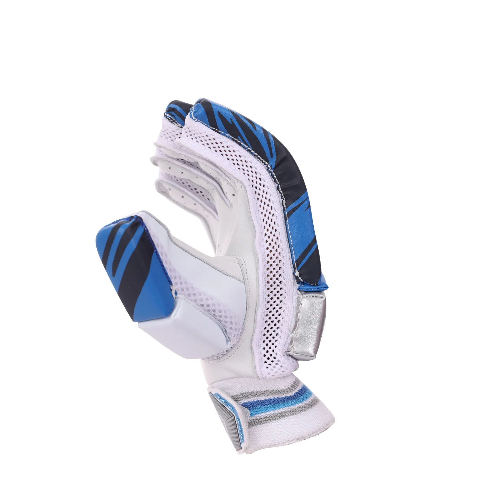 Cric Studio Canada SG Elite Batting Gloves showing black and red padded cricket batting gloves with finger protection