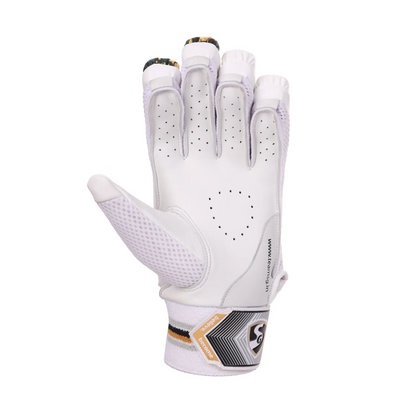 Cric Studio Canada SG Savage Lite Batting Gloves with padded palms and adjustable straps for cricket players.