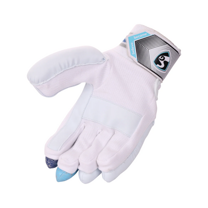 Cric Studio Canada SG Shield Batting Gloves showing padded palms and adjustable wrist straps for cricket batting protection