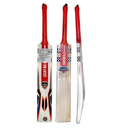 Cricket bat from GN Vapour Ignite series by Cric Studio Canada, showing the wooden blade and grip design.