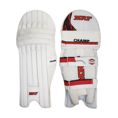 Cric Studio Canada MRF batting legguards, cricket protective equipment with padded shin and knee protection for cricket players