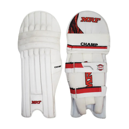 Cric Studio Canada MRF batting legguards, cricket protective equipment with padded shin and knee protection for cricket players