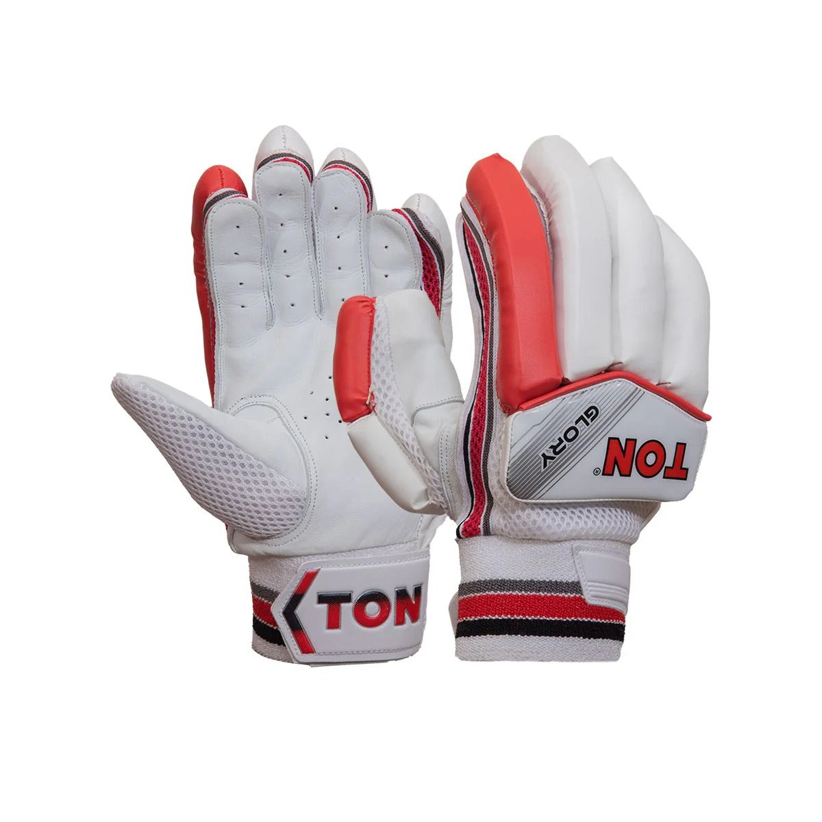 Cric Studio Canada SS Ton Glory cricket batting gloves with padded palms and adjustable straps for cricket players.