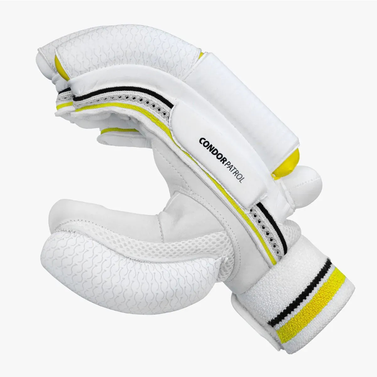 Cric Studio Canada DSC B/G Condor Patrol cricket batting gloves with padded palms and adjustable wrist straps for protection and comfort