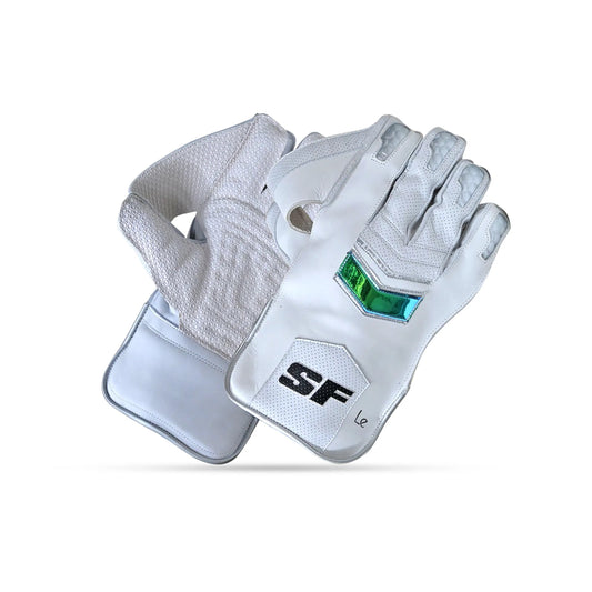 Cric Studio Canada SF Limited Edition wicketkeeping gloves with padded fingers and breathable wrist support.