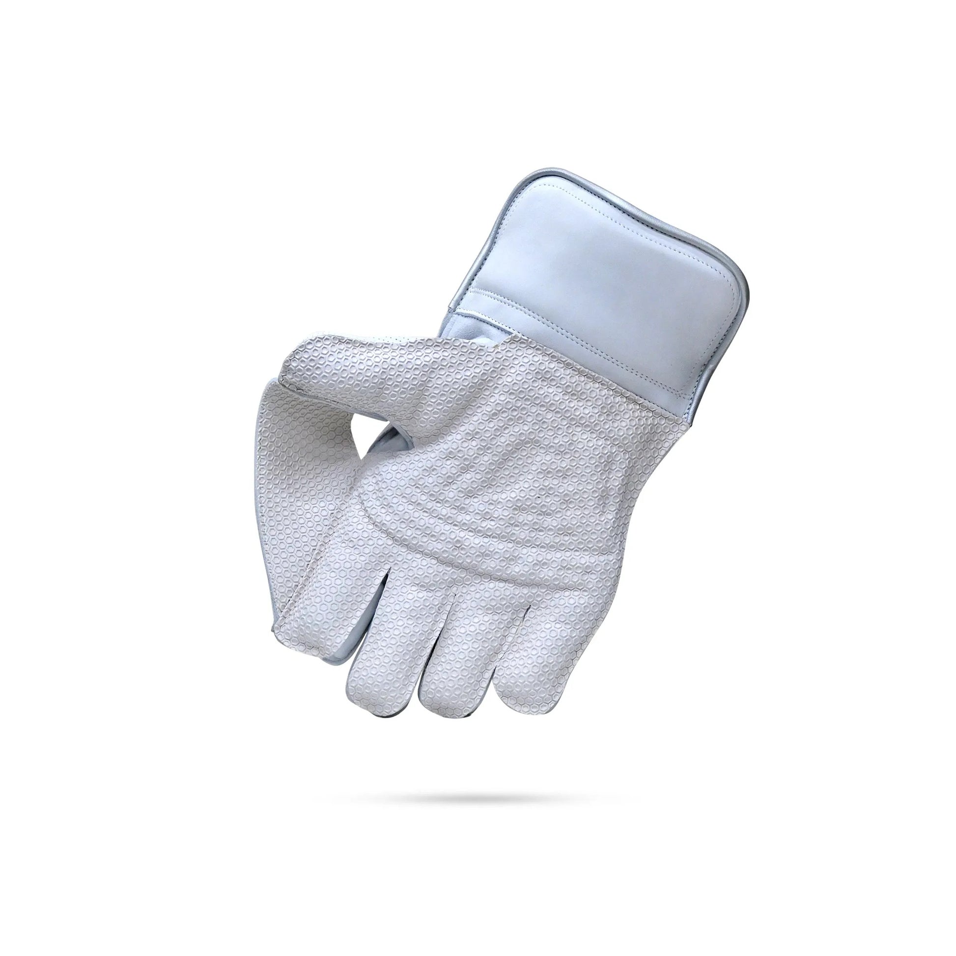 Cric Studio Canada SF Limited Edition wicketkeeping gloves with padded palms and adjustable wrist straps for cricket players.