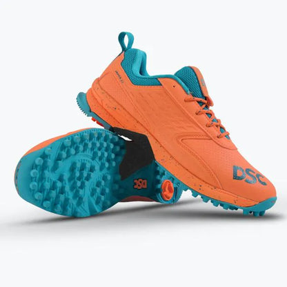 DSC Jaffa 22 shoes in vibrant fluorescent orange, featuring sporty design and comfortable fit, ideal for active wear.