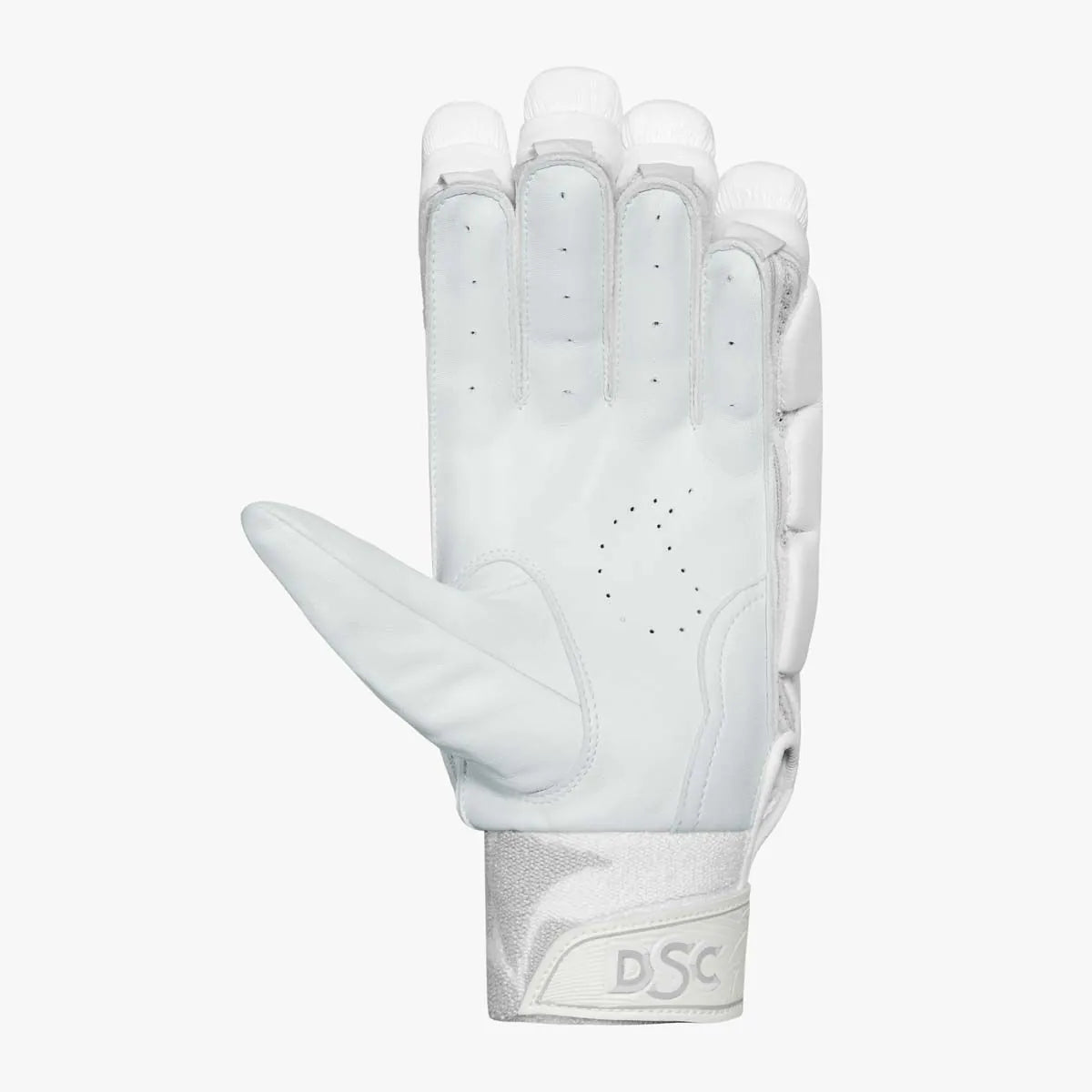 Cric Studio Canada DSC Krunch 1.0 batting gloves with padded fingers and adjustable wrist strap for cricket batting protection