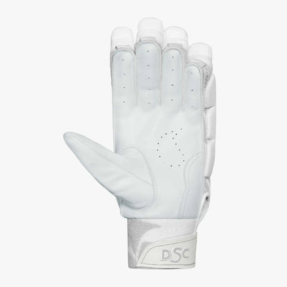 Cric Studio Canada DSC Krunch 1.0 batting gloves with padded fingers and adjustable wrist strap for cricket batting protection