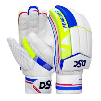 Cric Studio Canada DSC Attitude Batting Gloves with padded palms and adjustable wrist straps for cricket batting protection