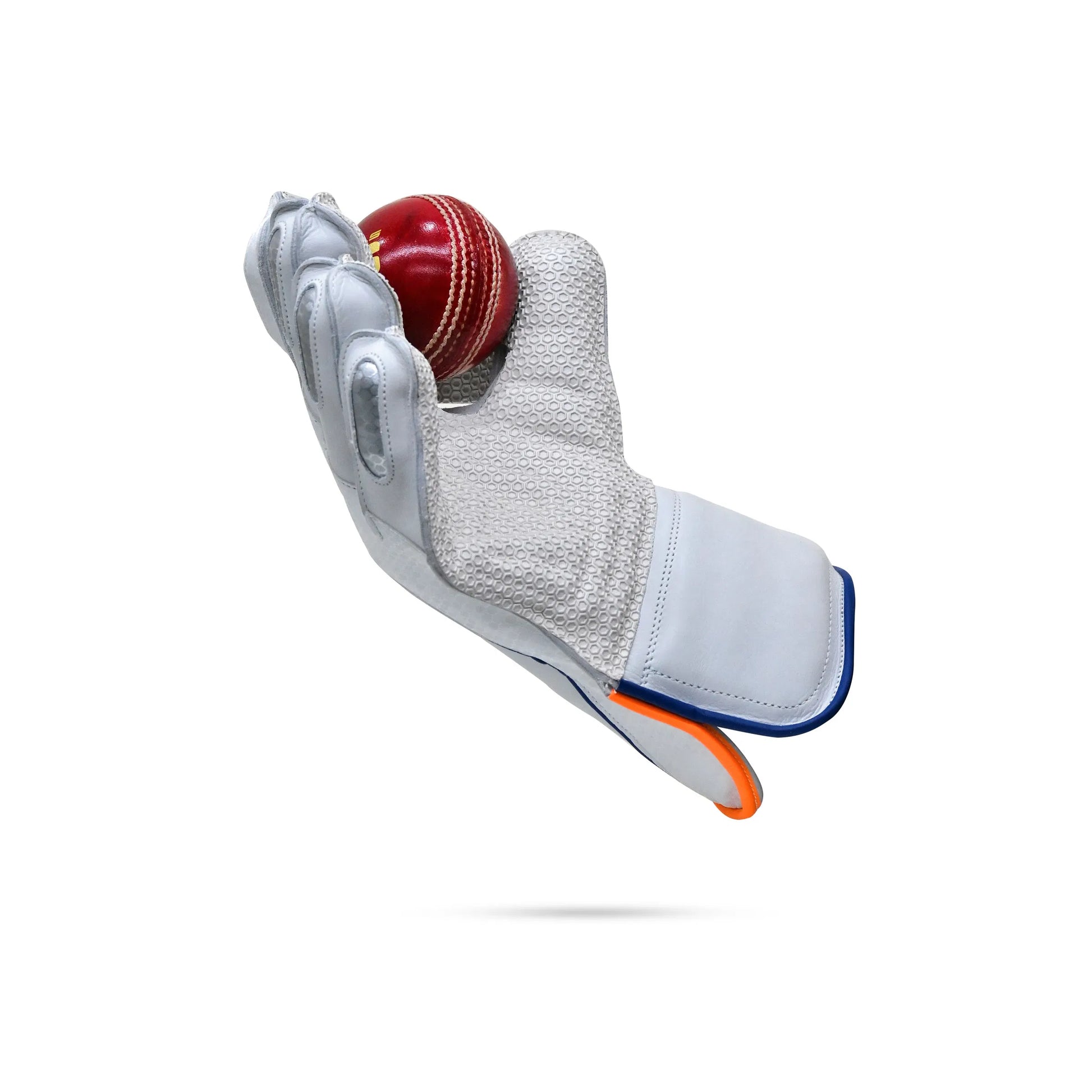 Cric Studio Canada SF Triumph WK wicketkeeping gloves with padded palms and adjustable straps for cricket players.