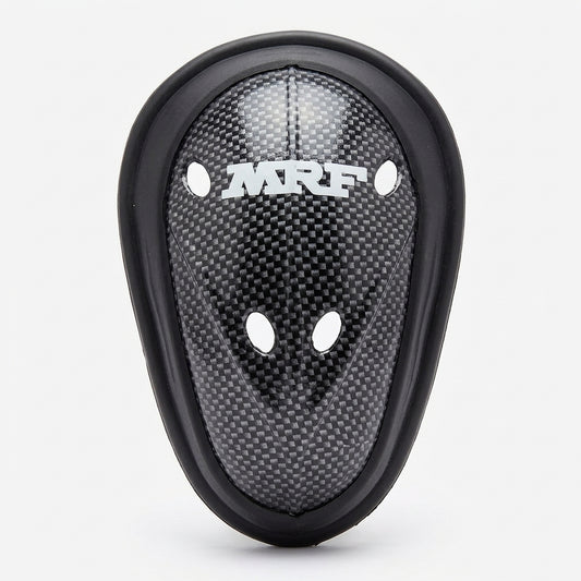 Cric Studio Canada men's MRF abdomen guard, abdo guard for cricket, showing padded protective gear in a close-up image.