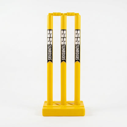 Three plastic stumps with bases from Cric Studio Canada accessories set, used for crafting or model display purposes.