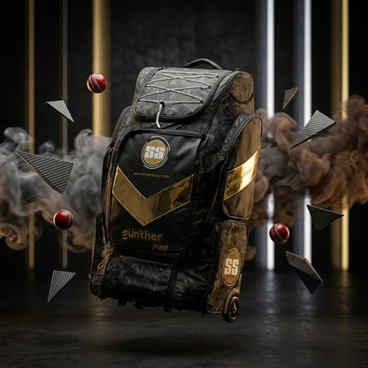 Cric Studio Canada SS Gunther Pro Kit Bag with multiple compartments and sturdy handles, designed for sports equipment storage.