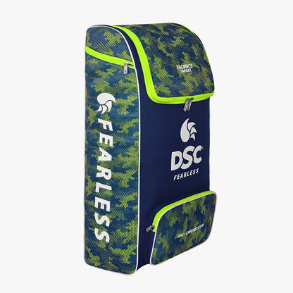 Cricket kit from Cric Studio Canada, DSC Premium Range Full Kit with cricket bat, pads, gloves, and helmet for players.