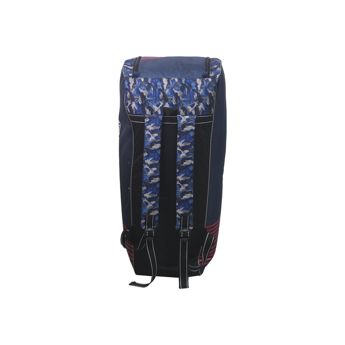Cric Studio Canada SS Kit Bag Premium Duffle with 6 bat sleeves, black and gray sports duffle bag for cricket gear storage