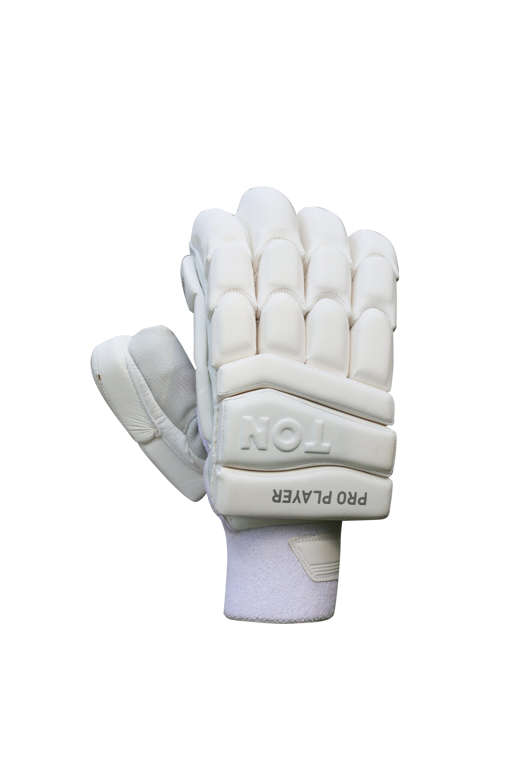 Cric Studio Canada SS Ton Pro Player Edition cricket batting gloves with padded palms and adjustable wrist straps.