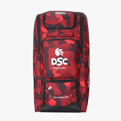 Cric Studio Canada Rebel Revolt Duffle Kitbag showing black fabric with handles and zipper closure for travel or sports use.
