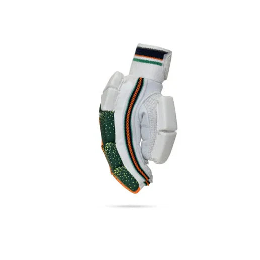 Cric Studio Canada SF B/G Warrior MRH Batting Gloves with padded palms and adjustable wrist straps for cricket batting protection