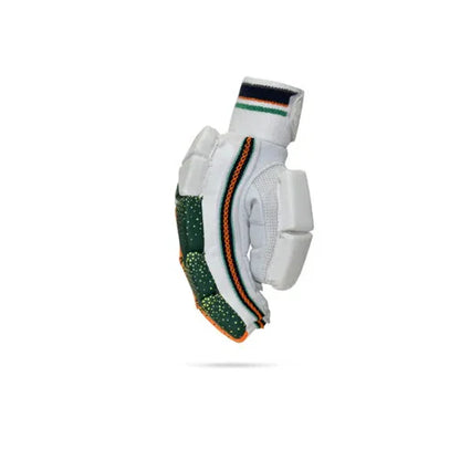 Cric Studio Canada SF B/G Warrior MRH Batting Gloves with padded palms and adjustable wrist straps for cricket batting protection