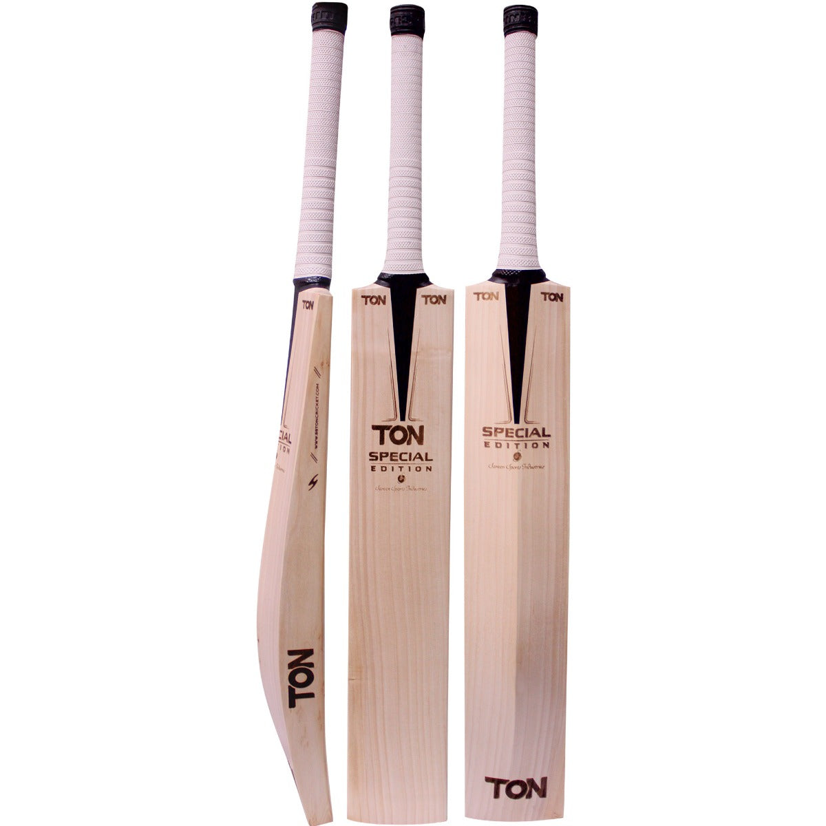 TON Laser Engraved Special Edition English Willow Cricket Bat – SH